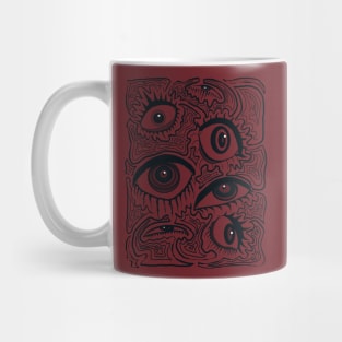 Psychedelic Eyes Mug